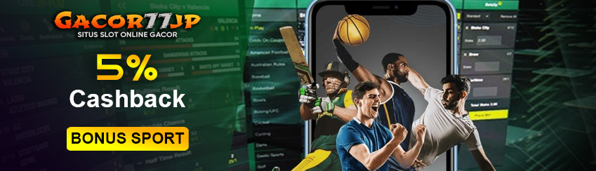 Bonus Cashback Sports 5%